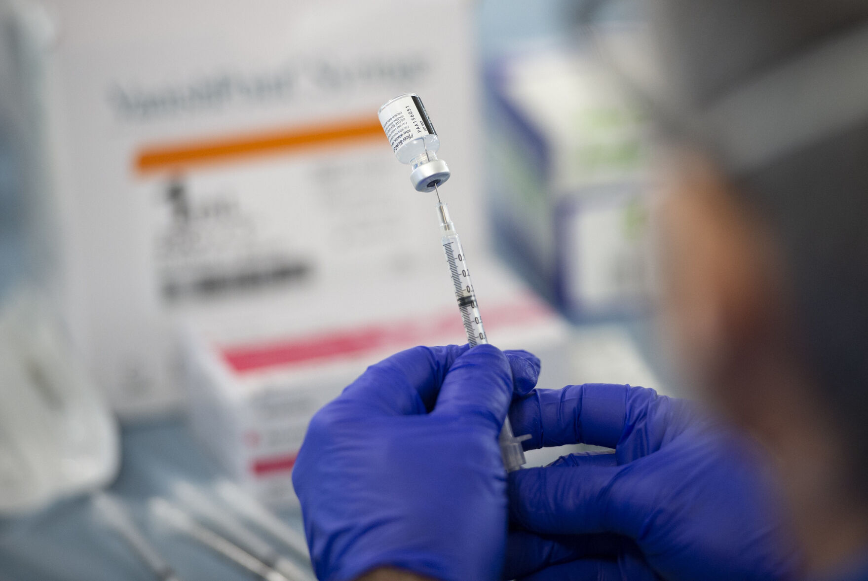 Vaccination shot
